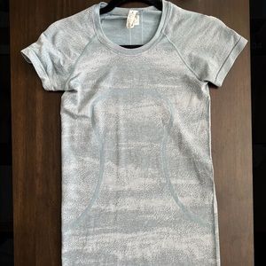 Light blue lululemon shirt